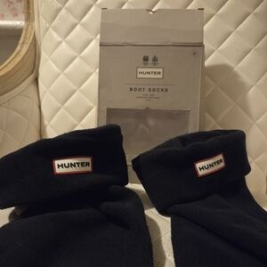 Hunter Black Boot Socks
